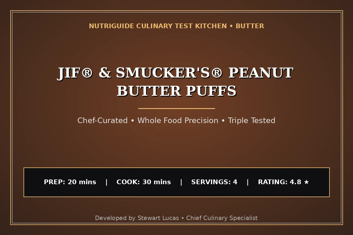 Jif® & Smucker'S® Peanut Butter Puffs