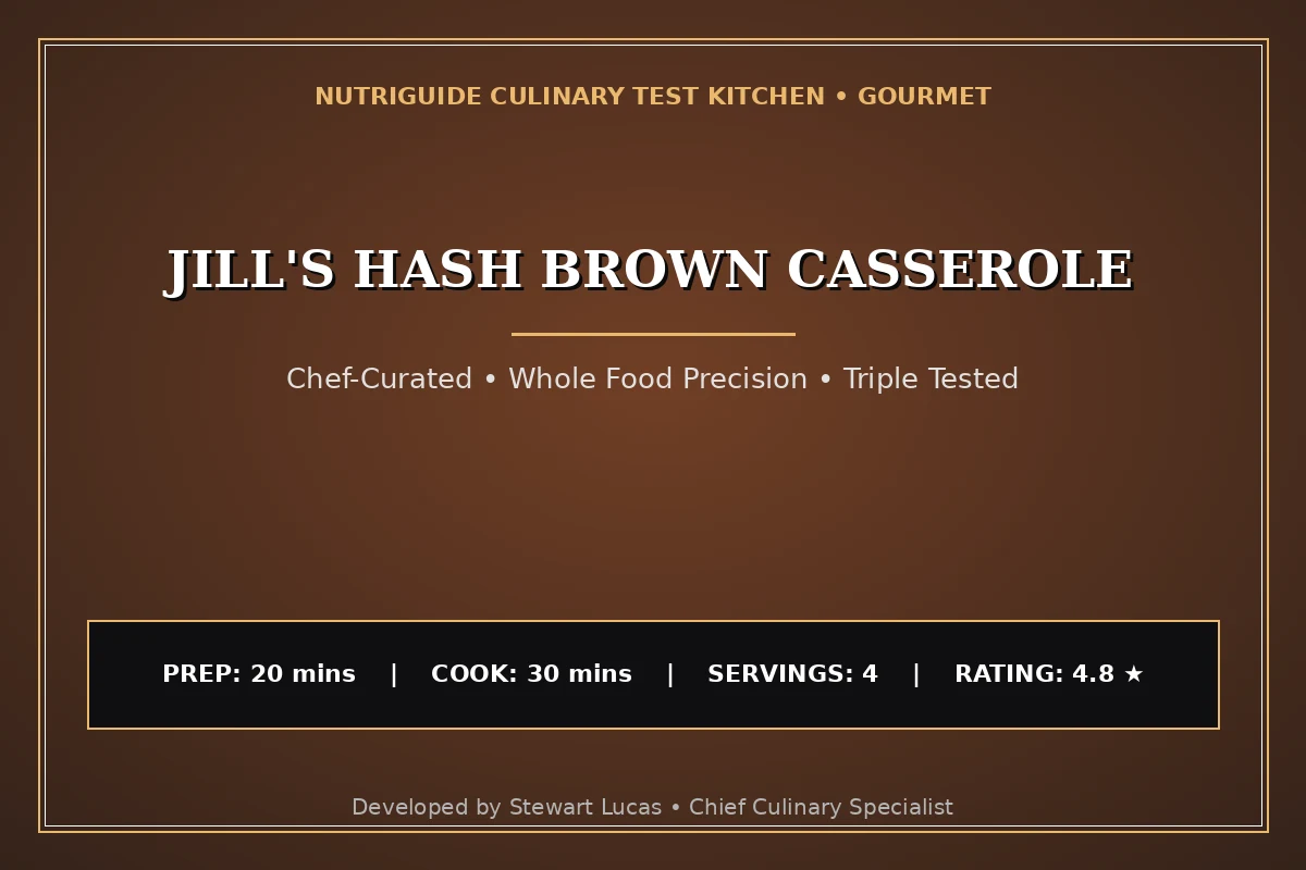 Jill'S Hash Brown Casserole