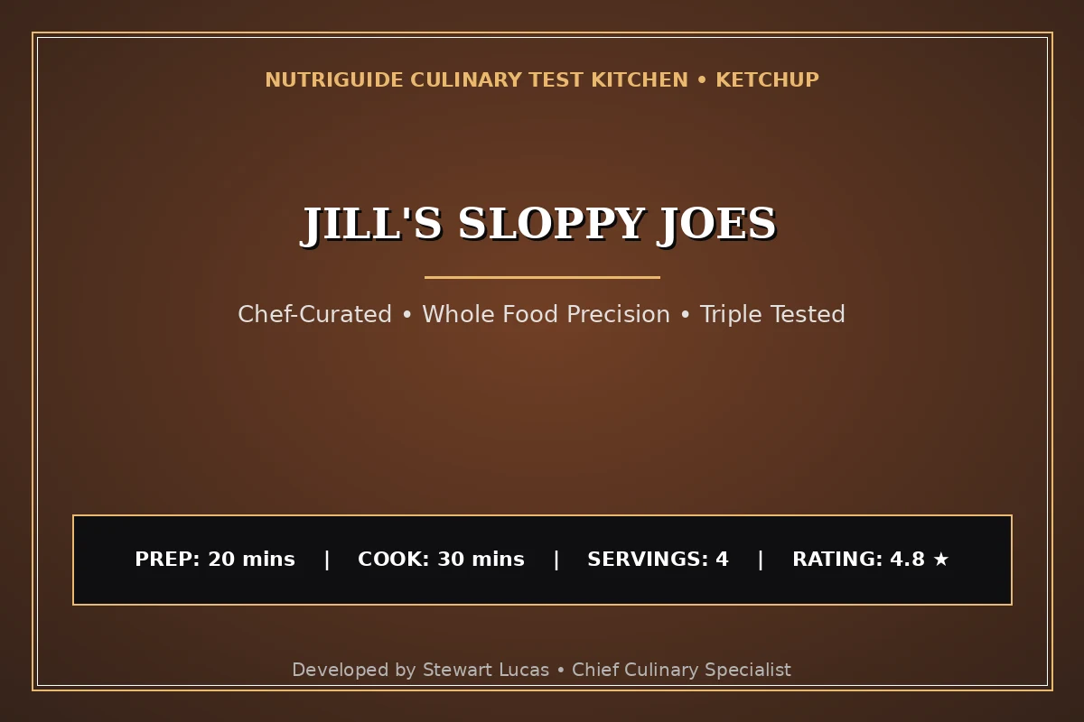 Jill'S Sloppy Joes