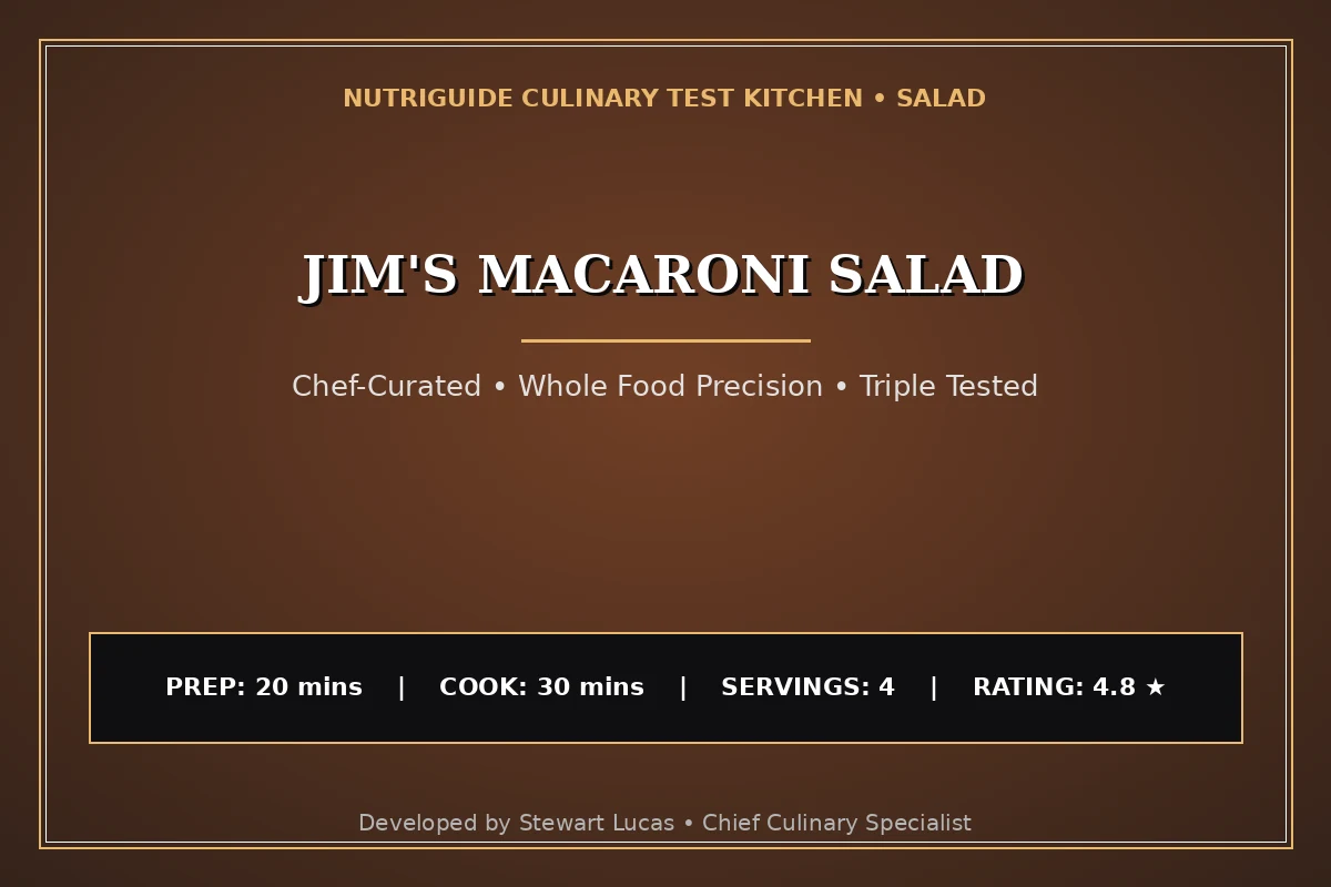 Jim'S Macaroni Salad