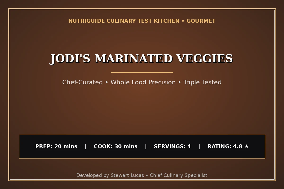 Jodi'S Marinated Veggies