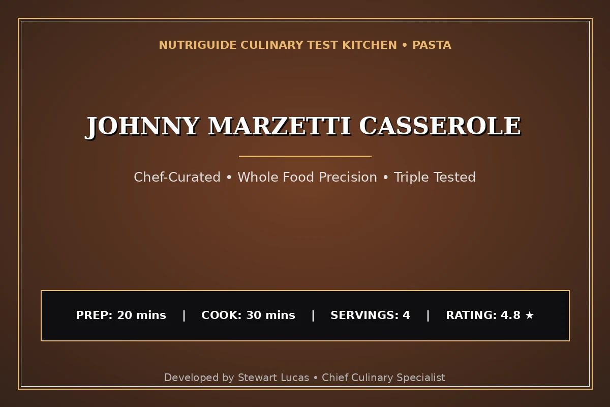 Johnny Marzetti Casserole