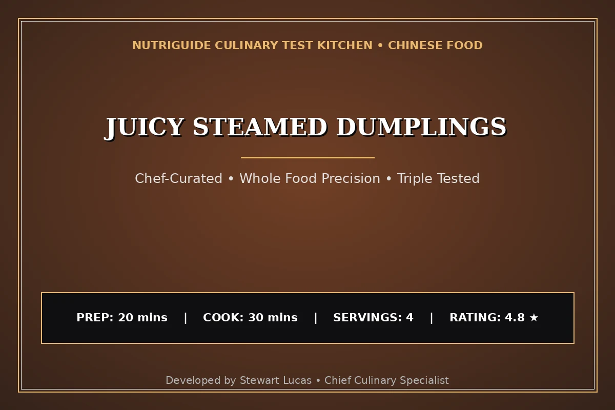 Juicy Steamed Dumplings