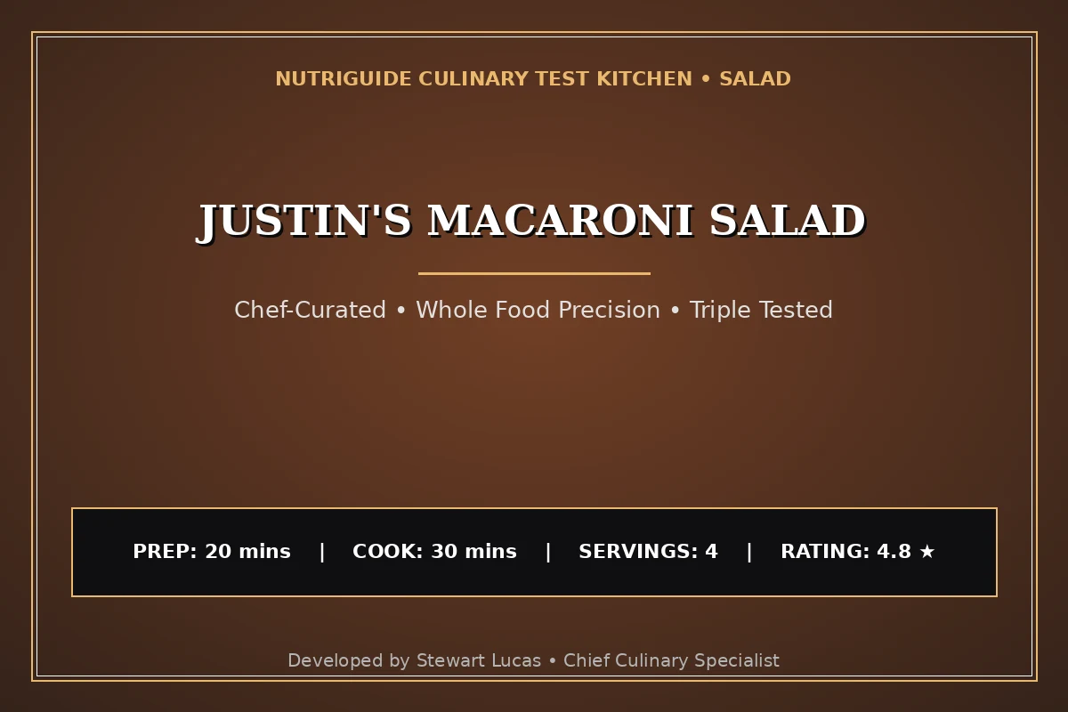 Justin'S Macaroni Salad
