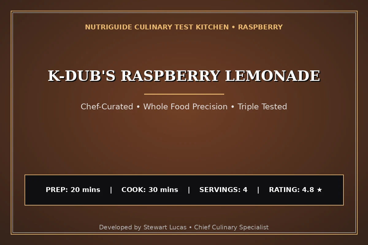 K-Dub'S Raspberry Lemonade