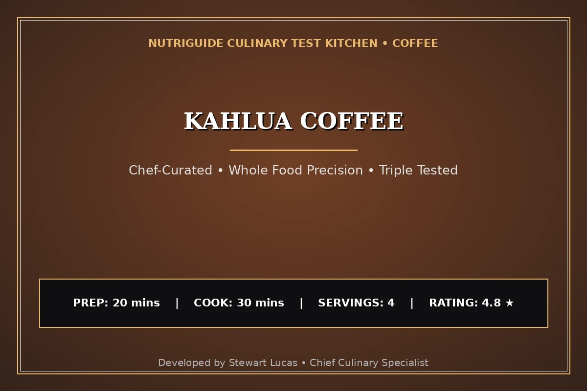 Kahlua Coffee
