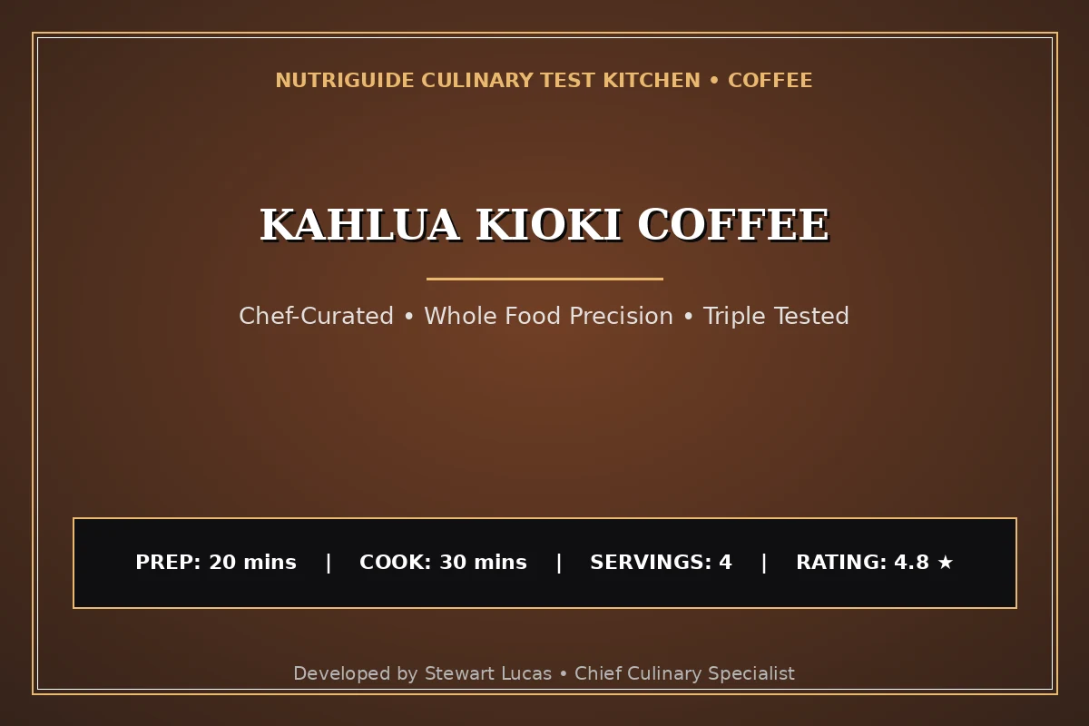 Kahlua Kioki Coffee