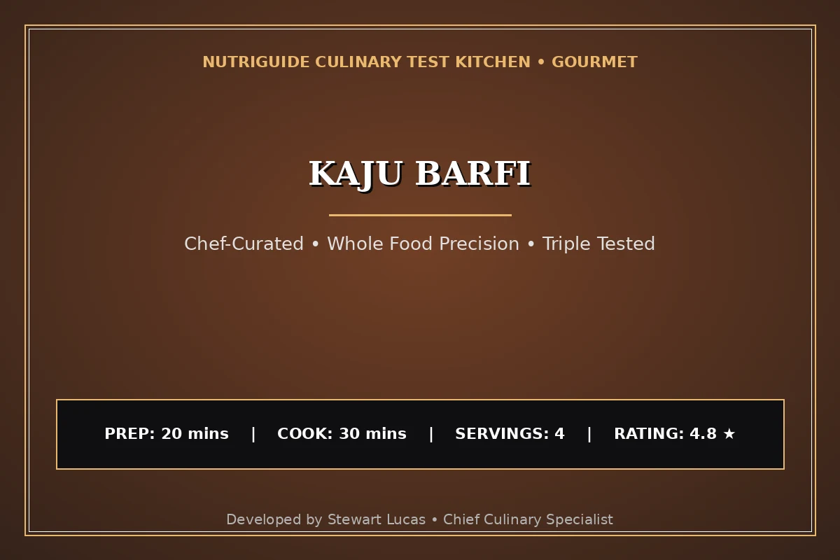 Kaju Barfi