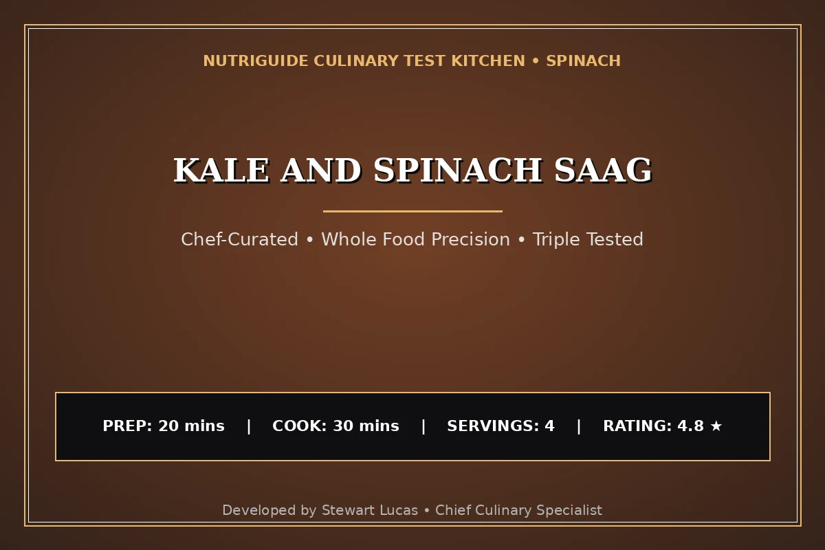 Kale And Spinach Saag