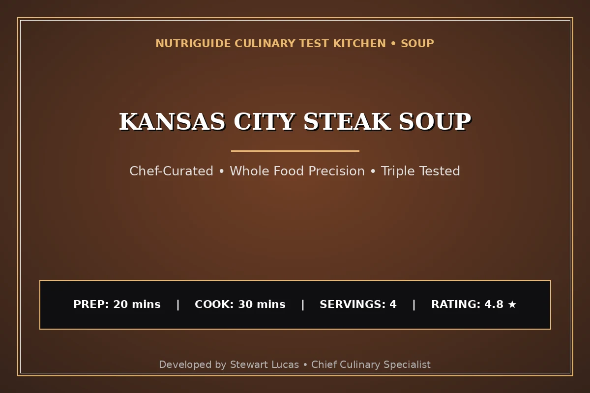 Kansas City Steak Soup