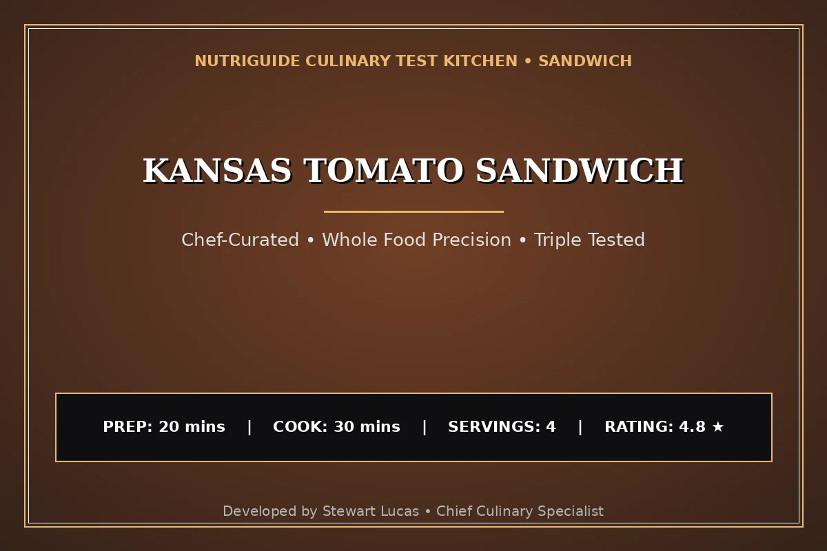 Kansas Tomato Sandwich