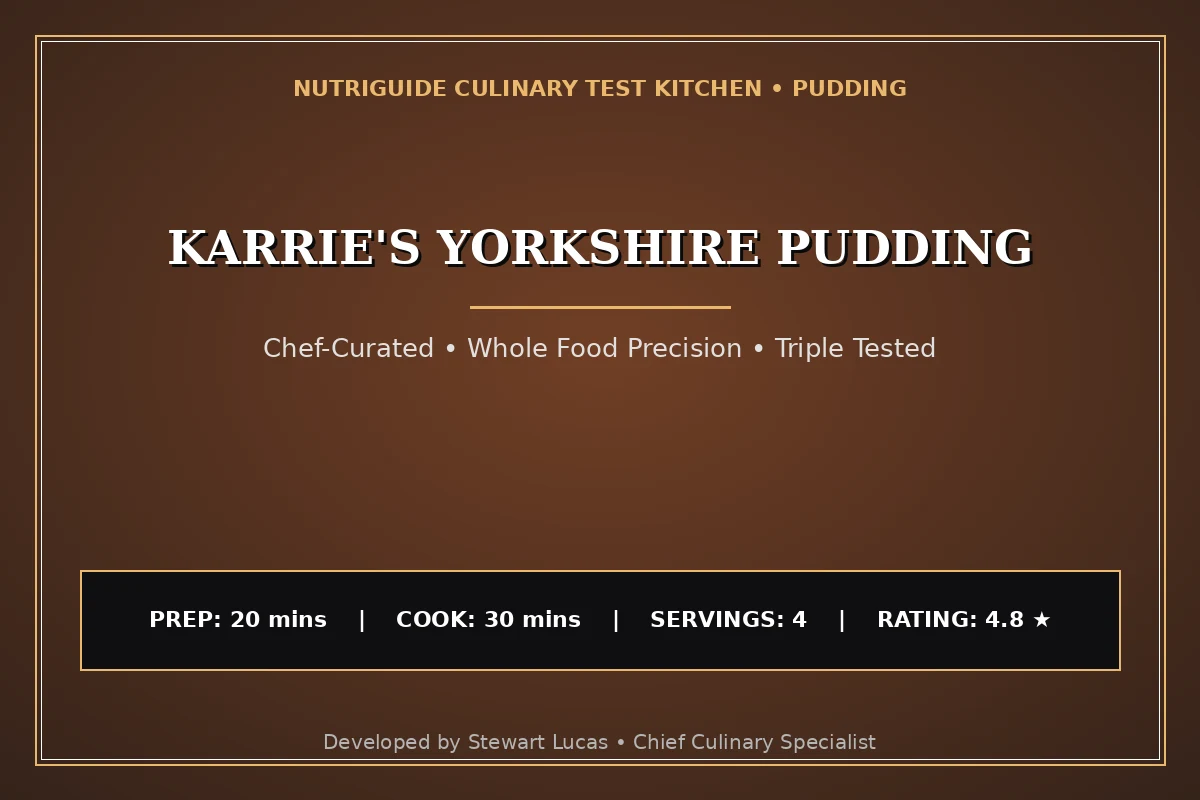 Karrie'S Yorkshire Pudding