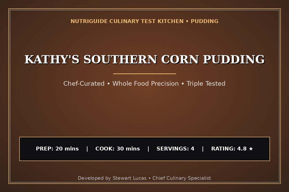 Kathy'S Southern Corn Pudding