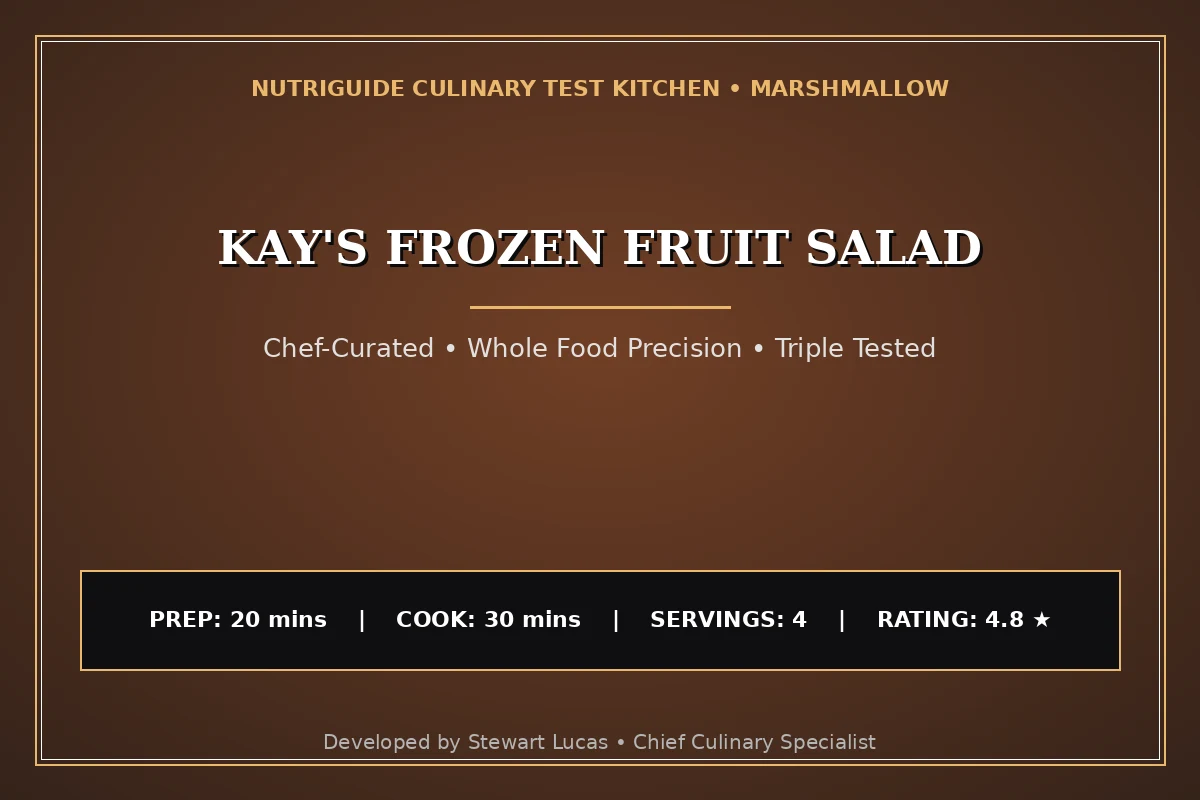 Kay'S Frozen Fruit Salad