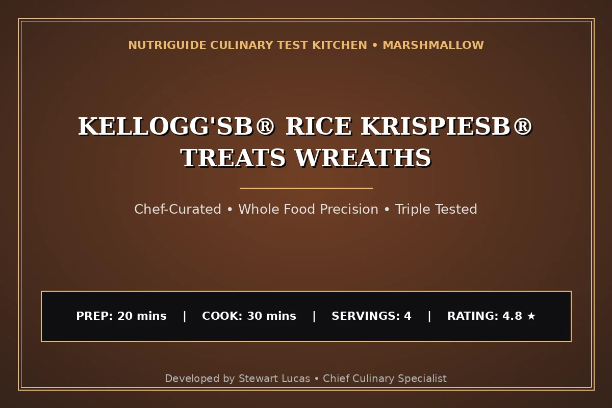 Kellogg'Sв® Rice Krispiesв® Treats Wreaths