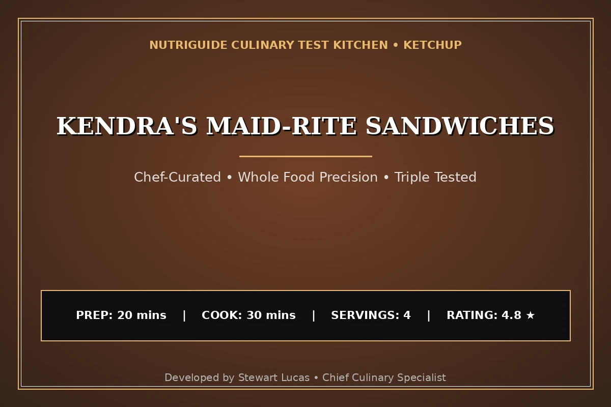 Kendra'S Maid-Rite Sandwiches