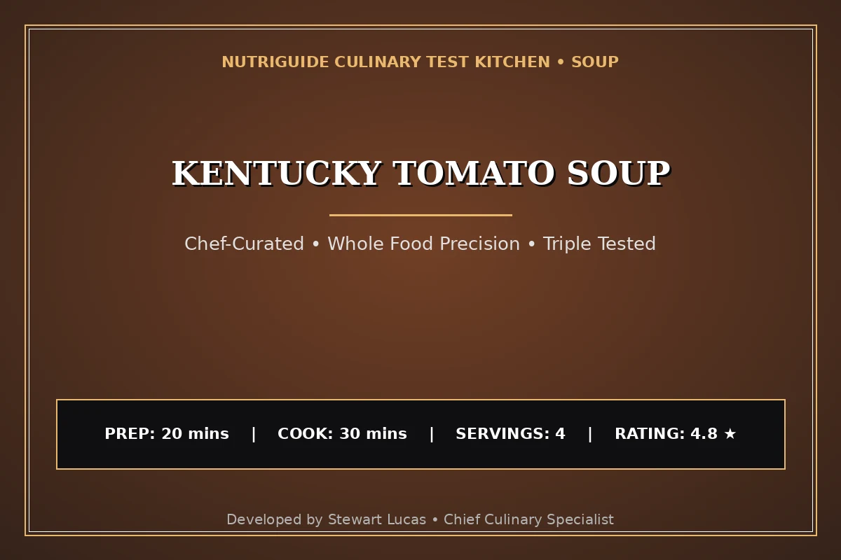 Kentucky Tomato Soup