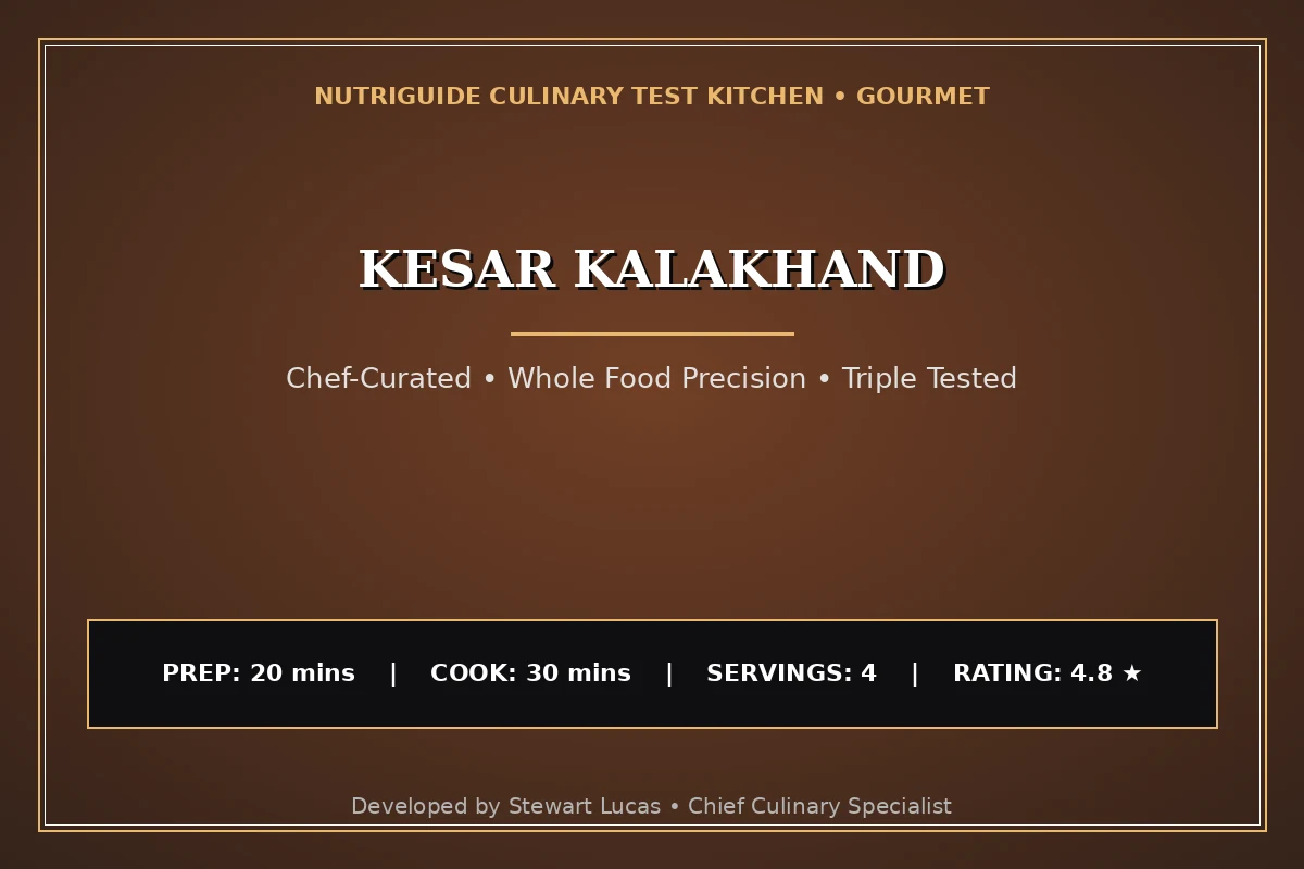 Kesar Kalakhand