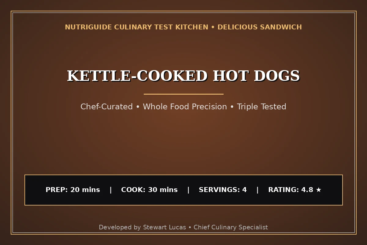 Kettle-Cooked Hot Dogs
