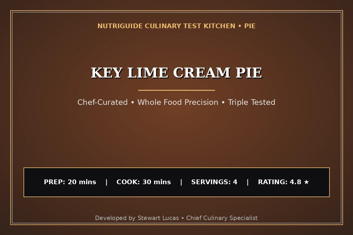 Key Lime Cream Pie