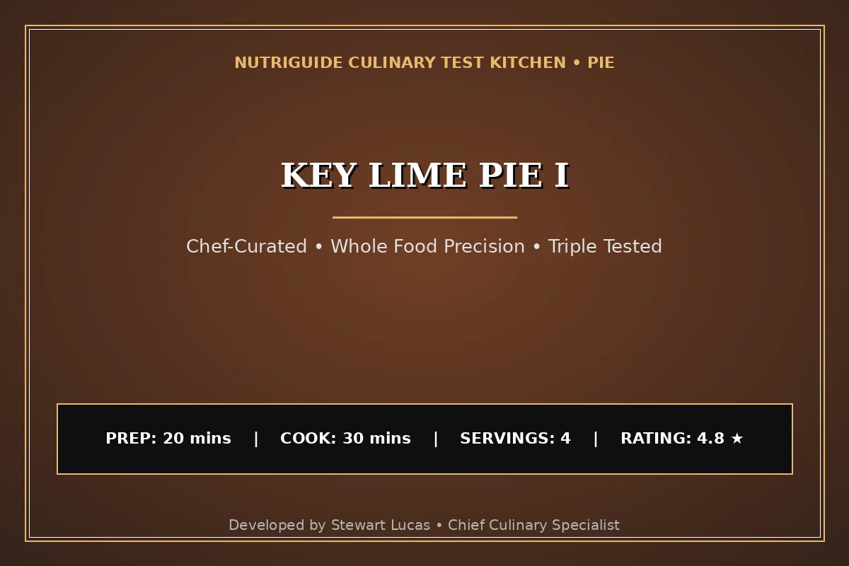 Key Lime Pie I