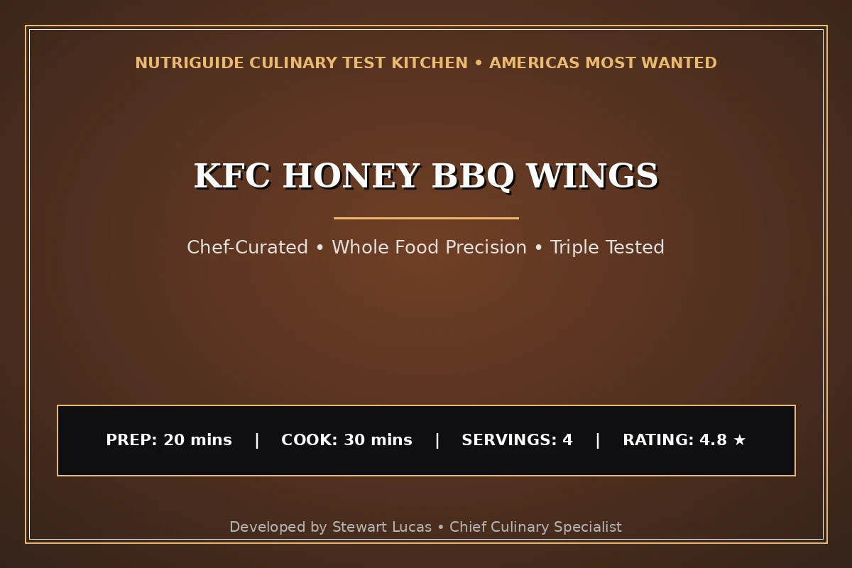 Kfc Honey Bbq Wings