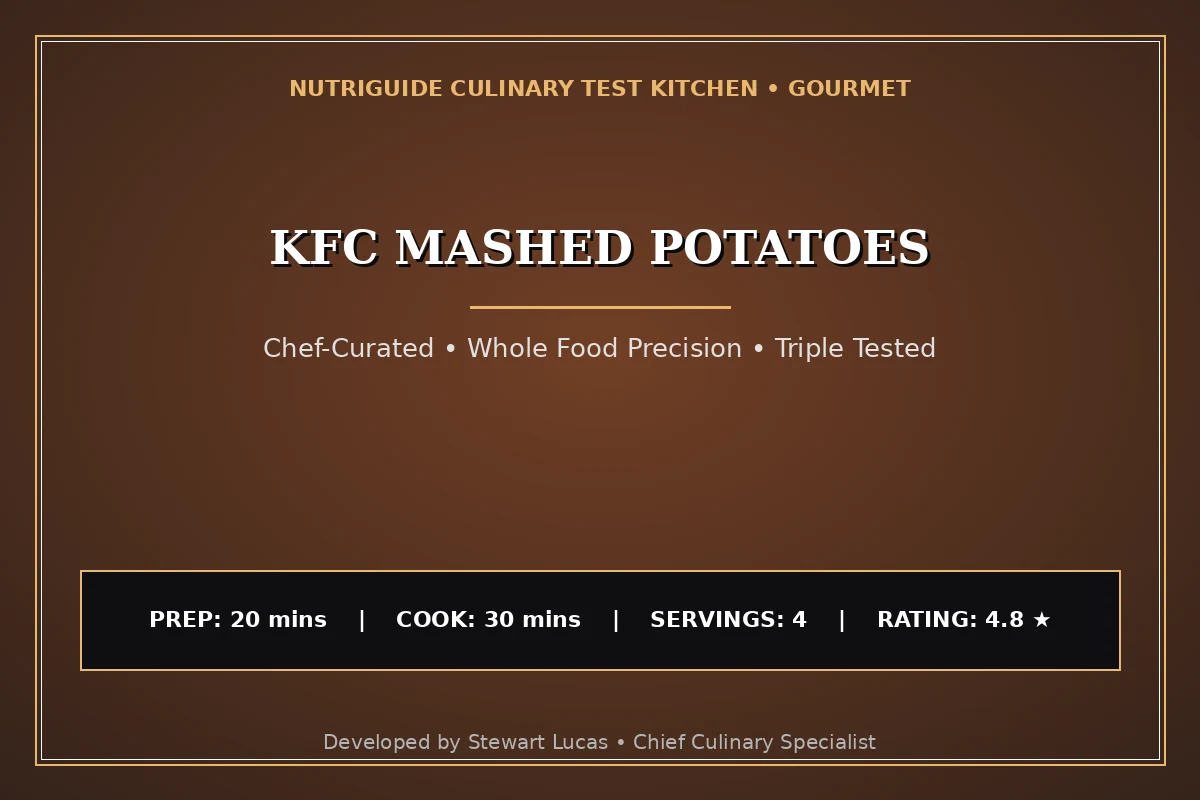 Kfc Mashed Potatoes