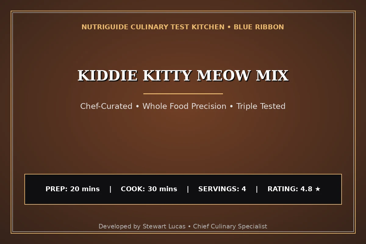 Kiddie Kitty Meow Mix