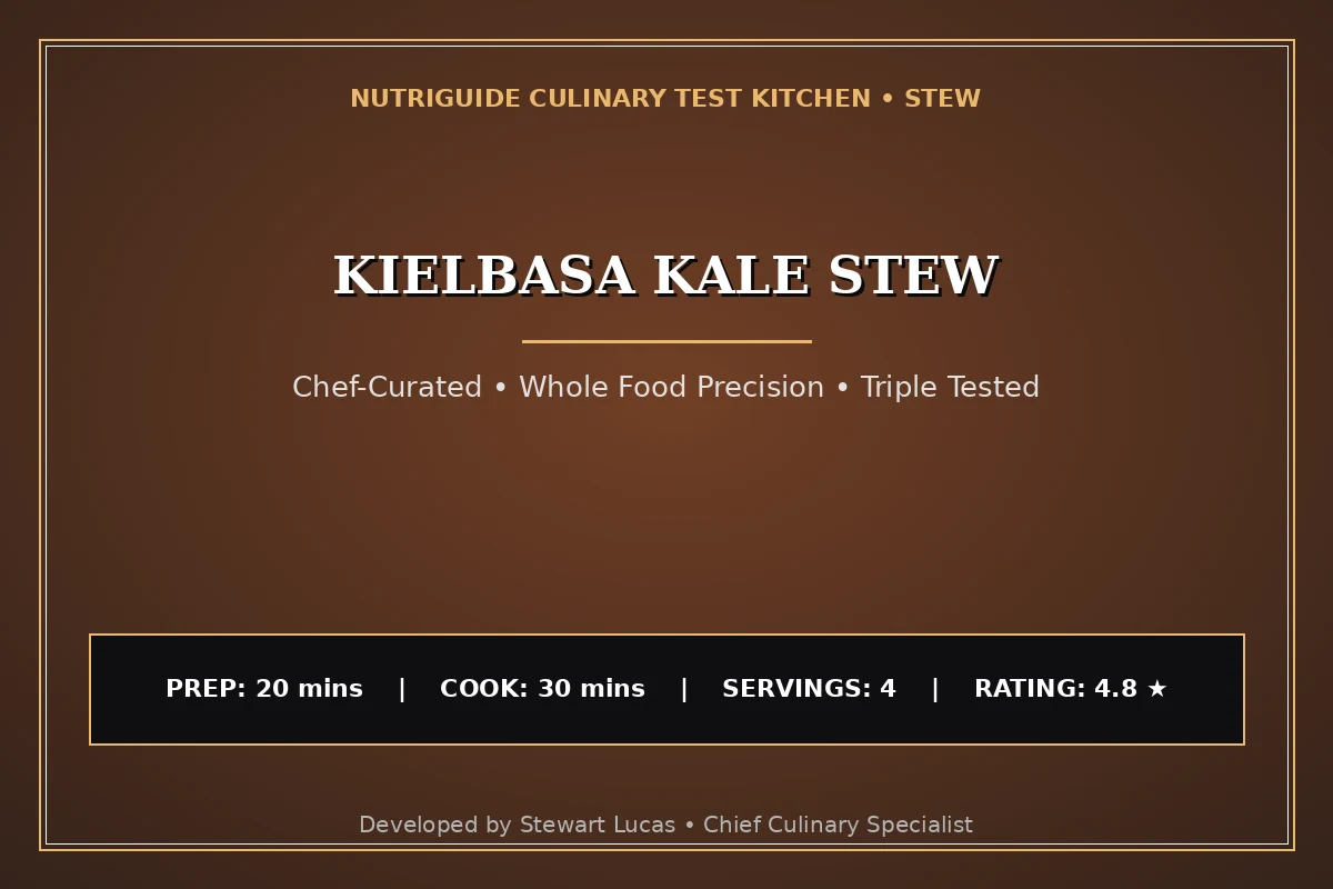 Kielbasa Kale Stew
