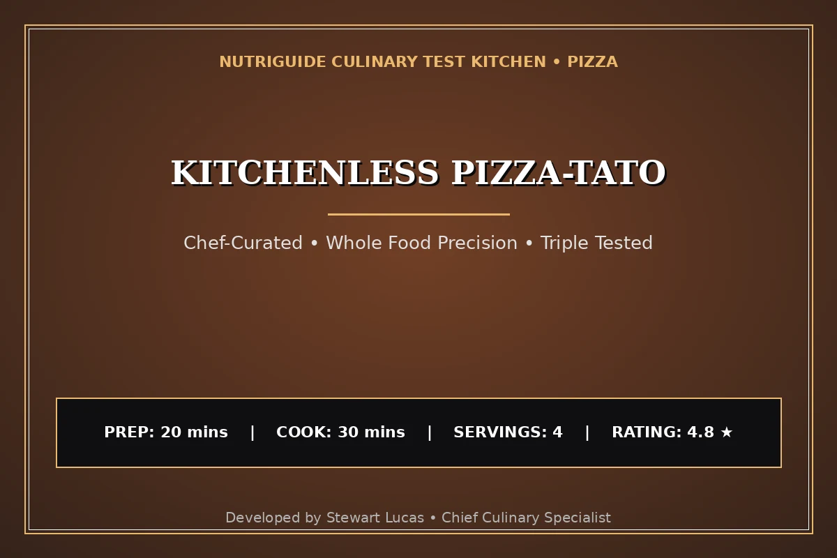 Kitchenless Pizza-Tato
