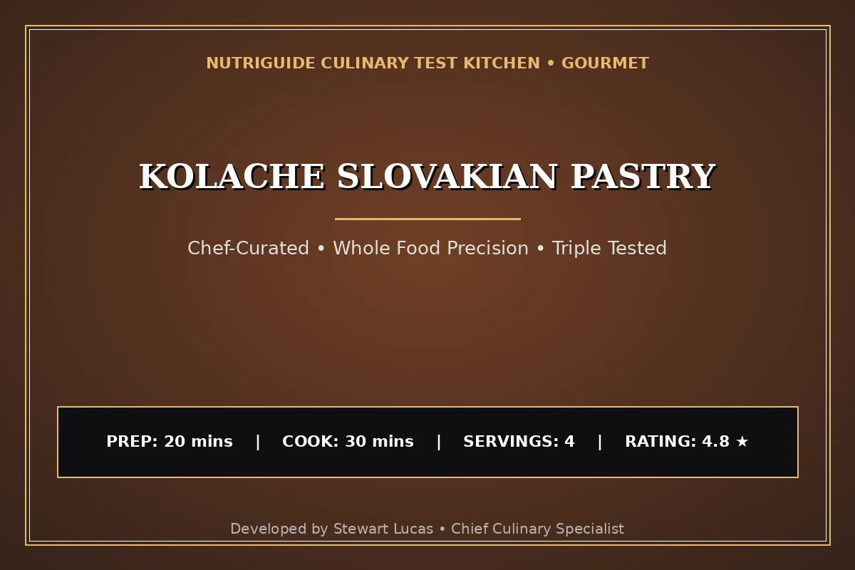 Kolache Slovakian Pastry