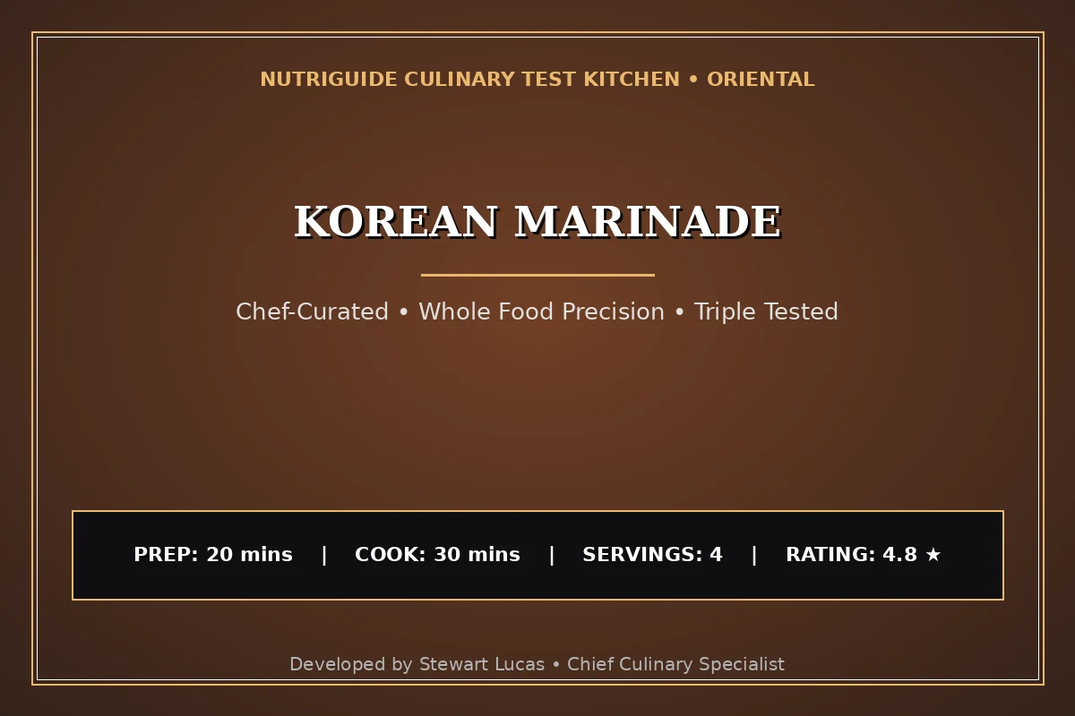 Korean Marinade