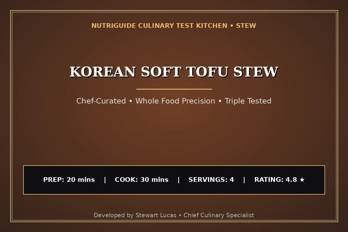 Korean Soft Tofu Stew