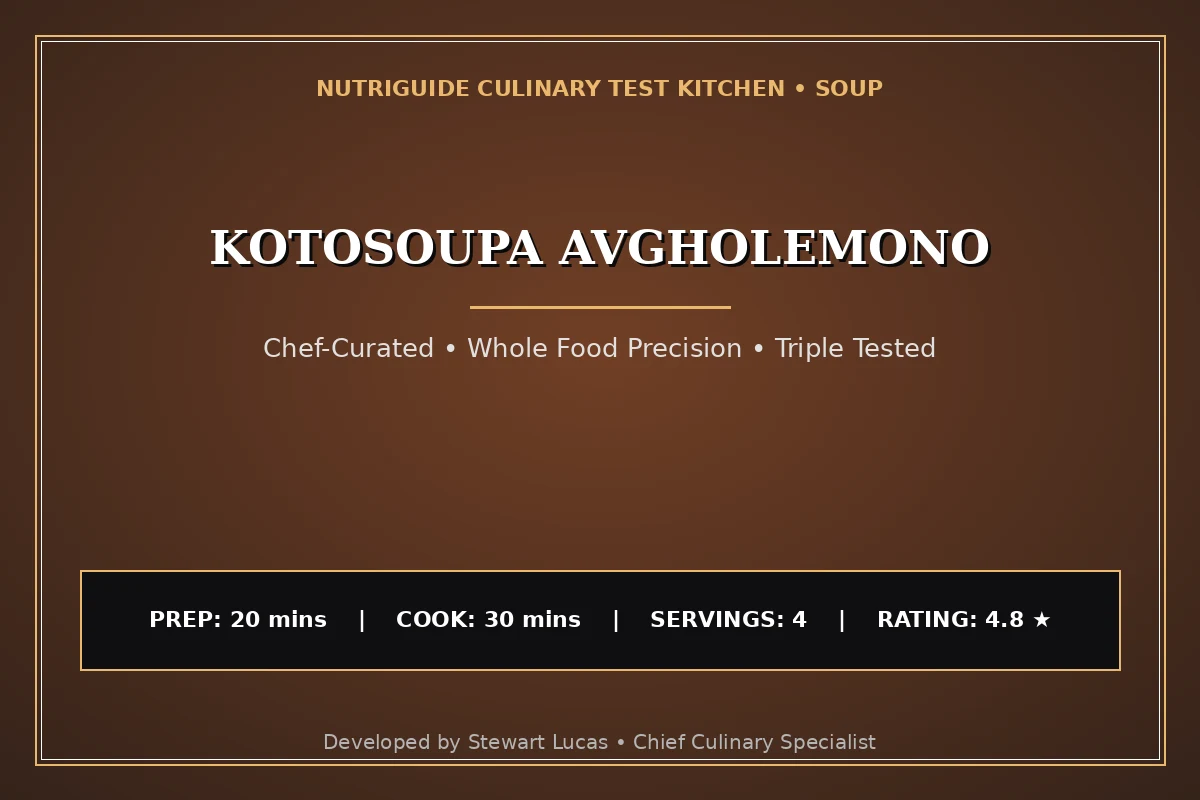 Kotosoupa Avgholemono