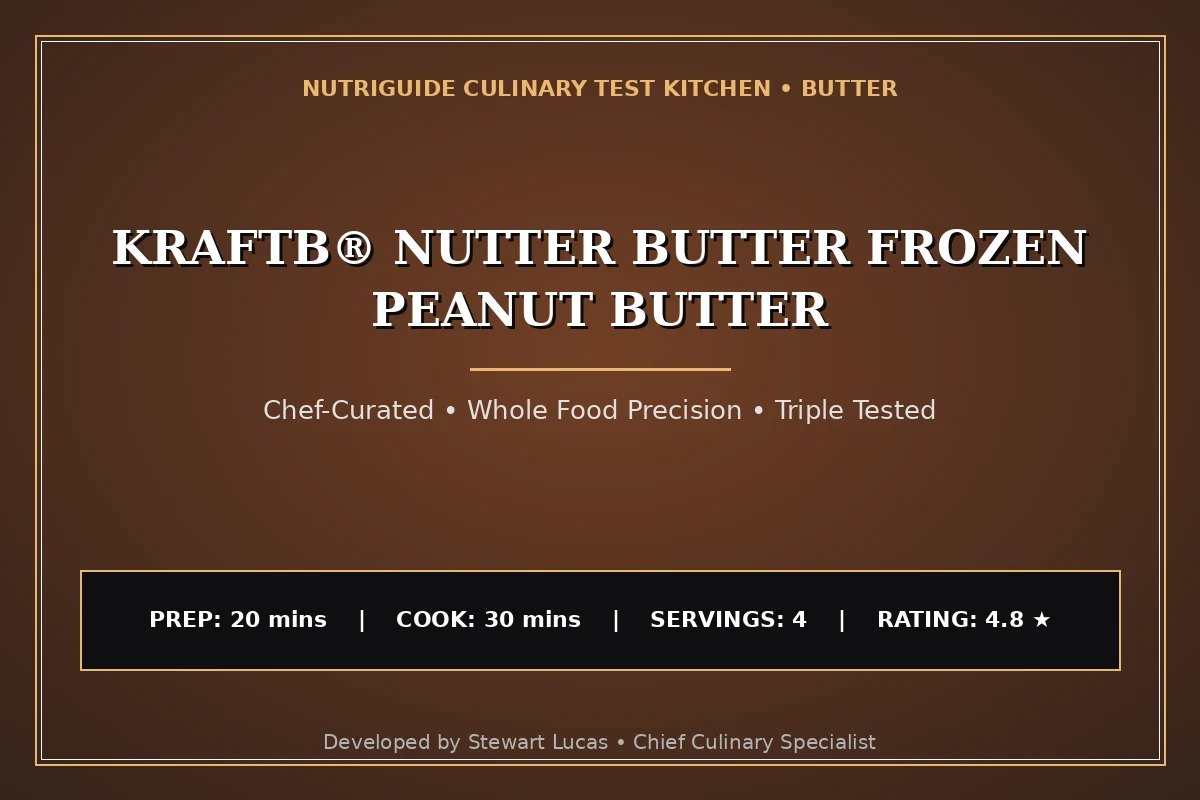 Kraftв® Nutter Butter Frozen Peanut Butter