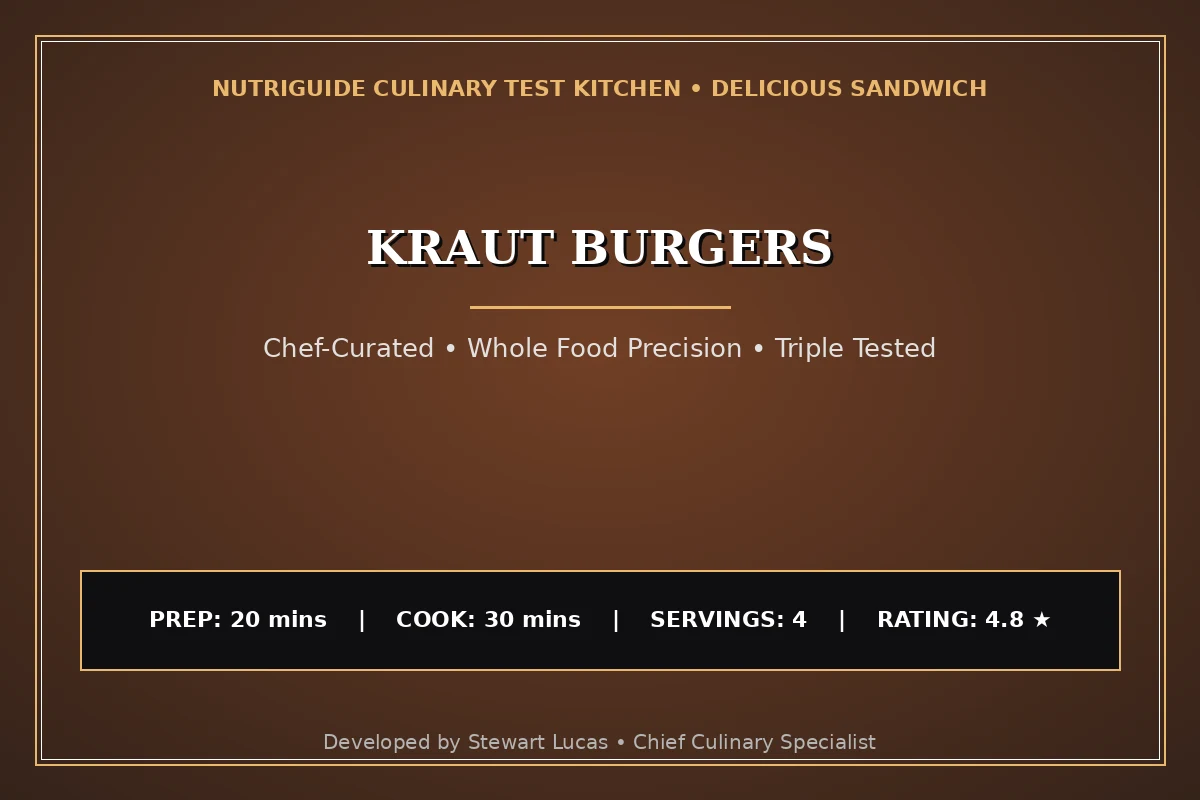 Kraut Burgers