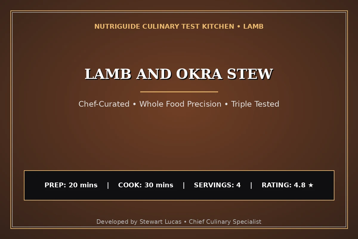 Lamb And Okra Stew