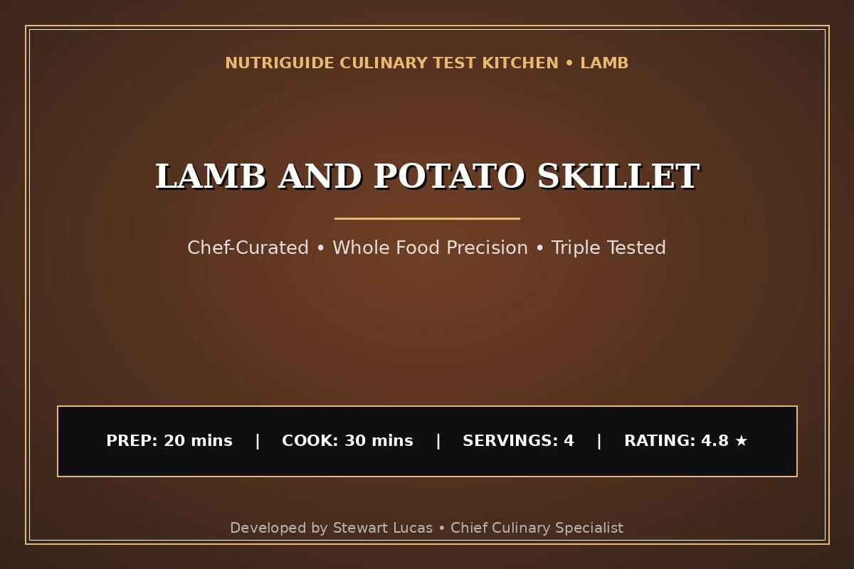 Lamb And Potato Skillet