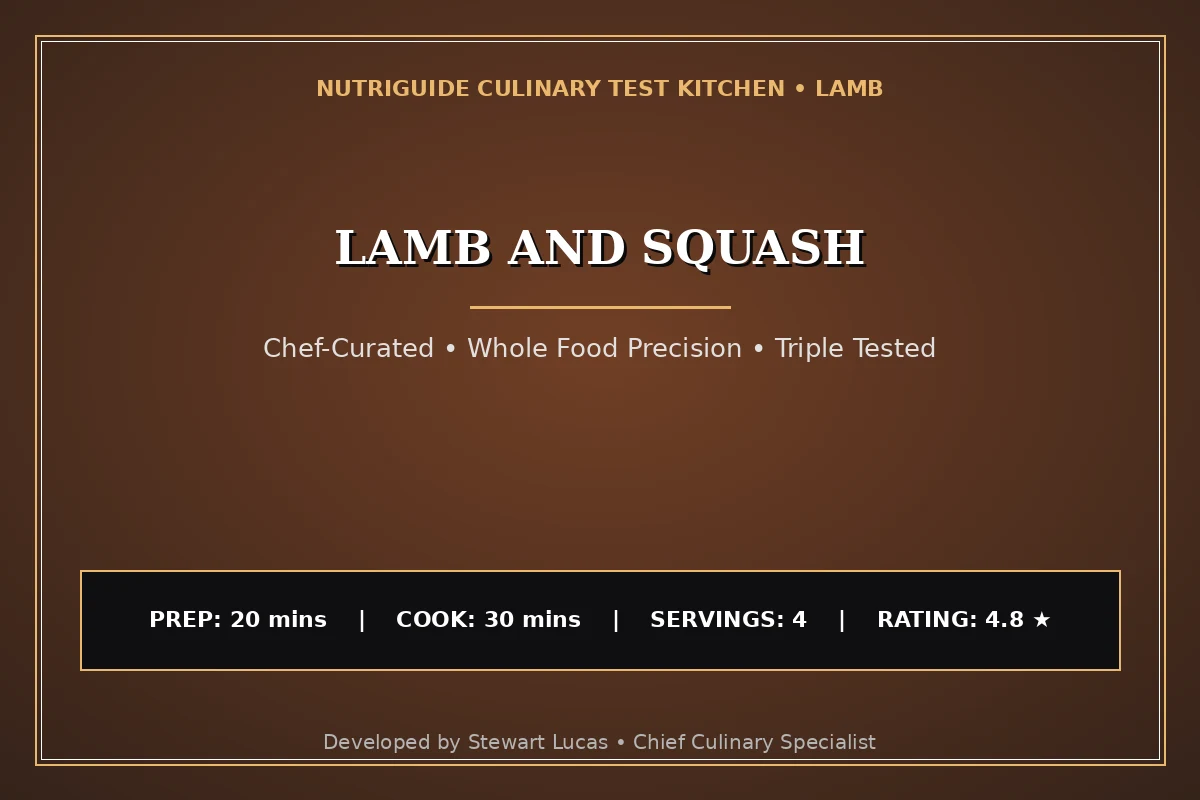 Lamb And Squash