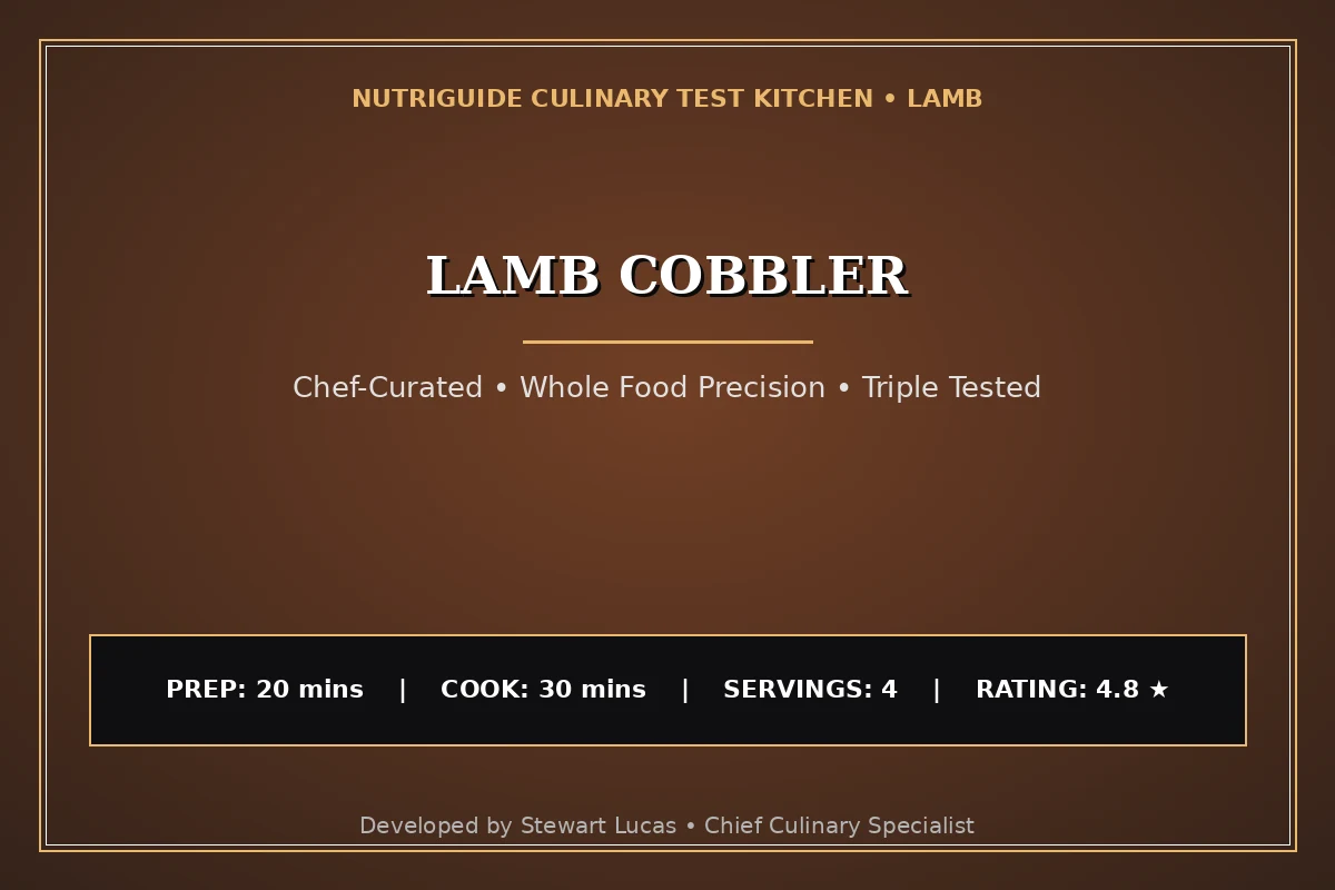 Lamb Cobbler