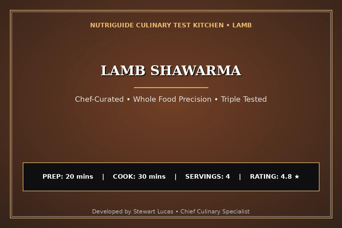 Lamb Shawarma