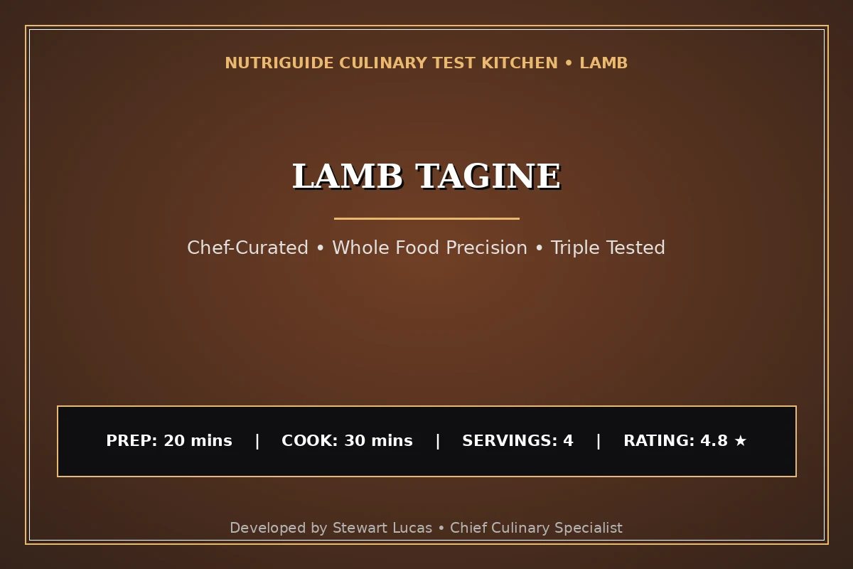 Lamb Tagine