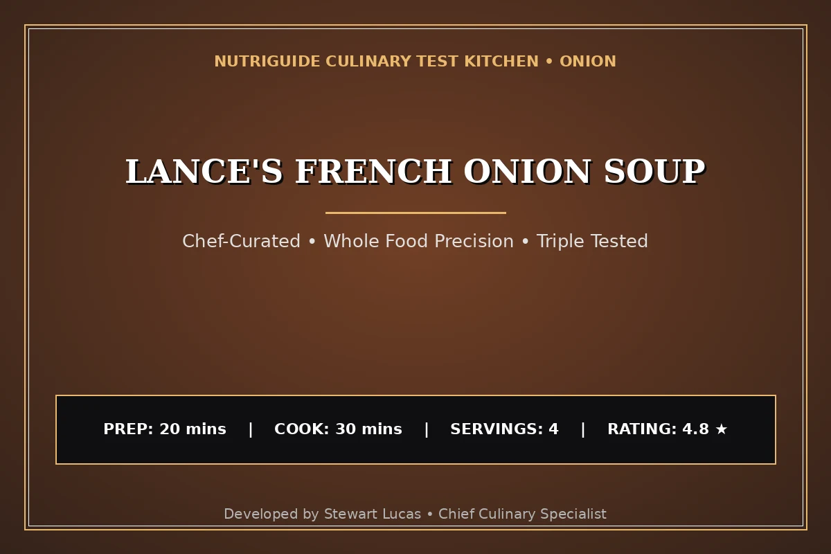 Lance'S French Onion Soup