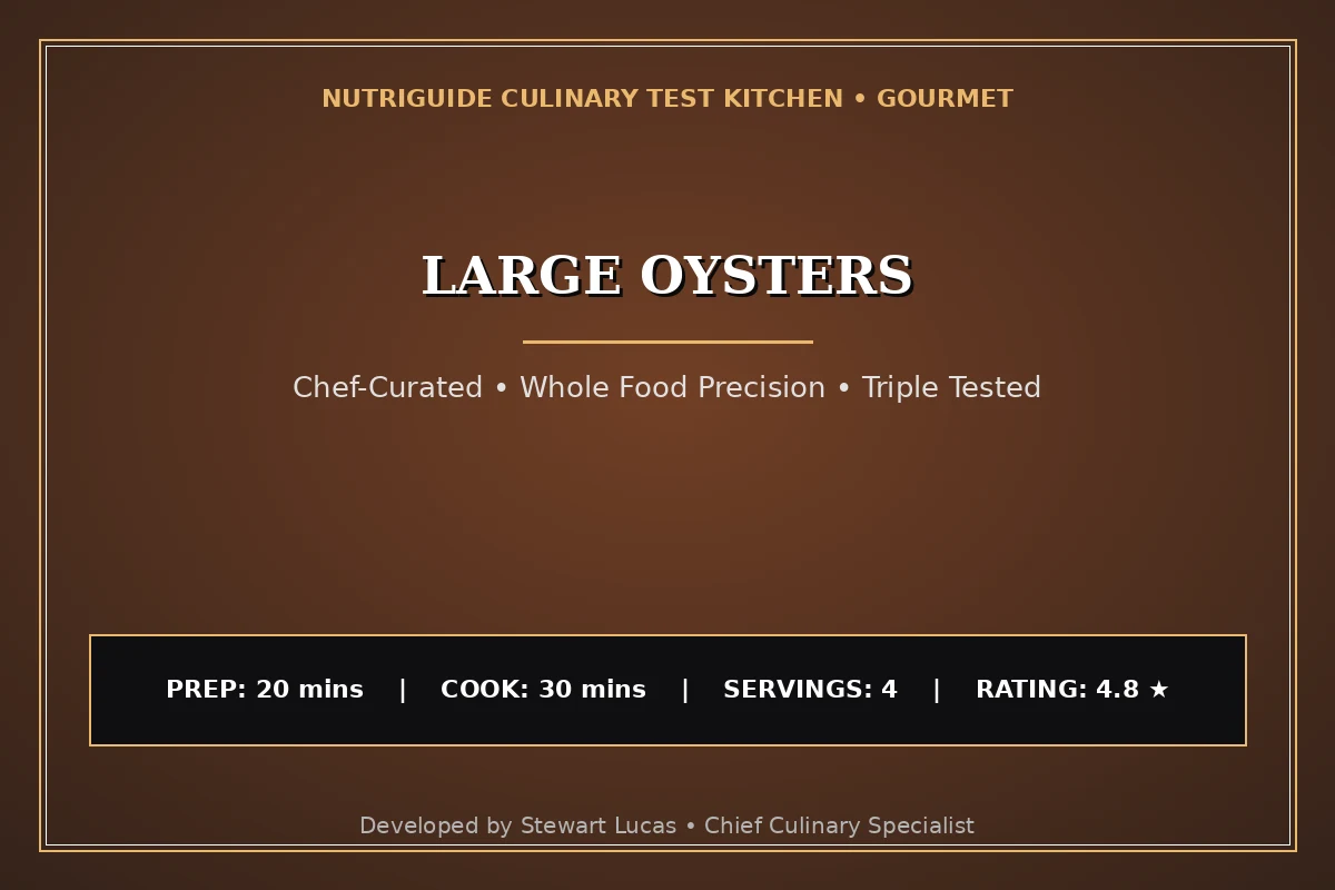 Large Oysters