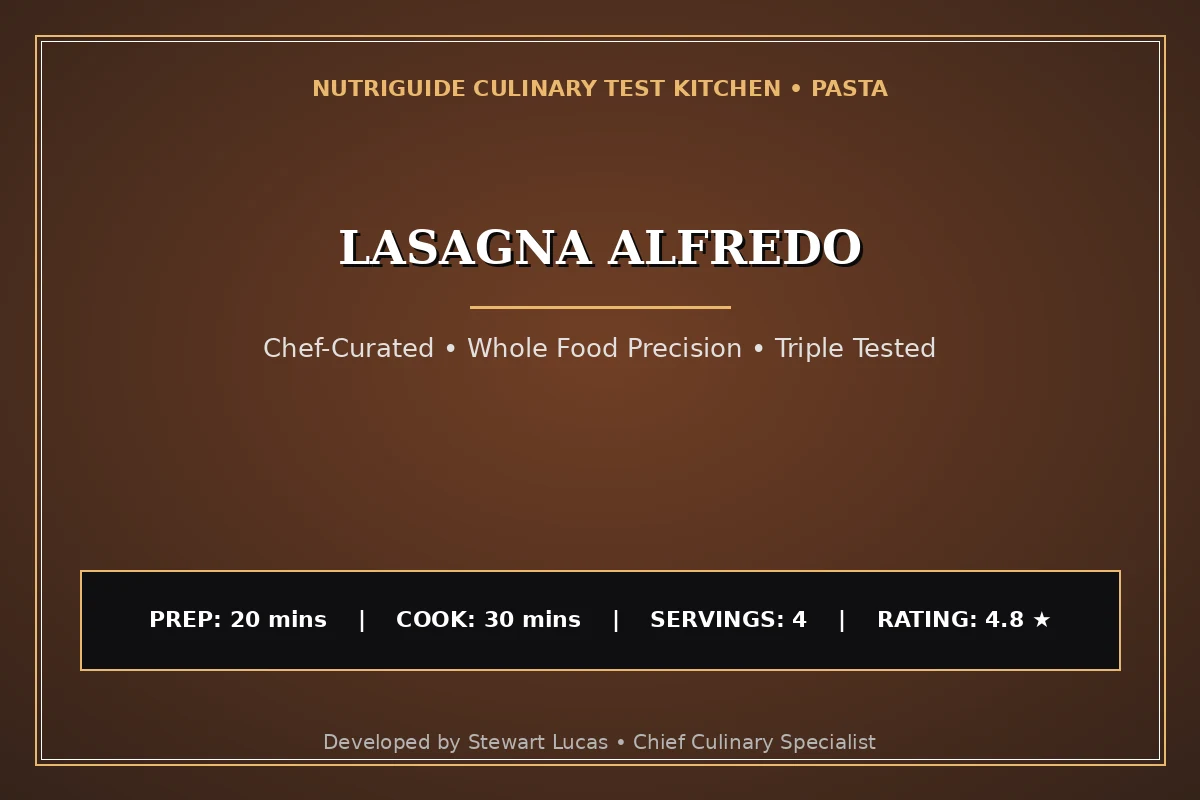 Lasagna Alfredo