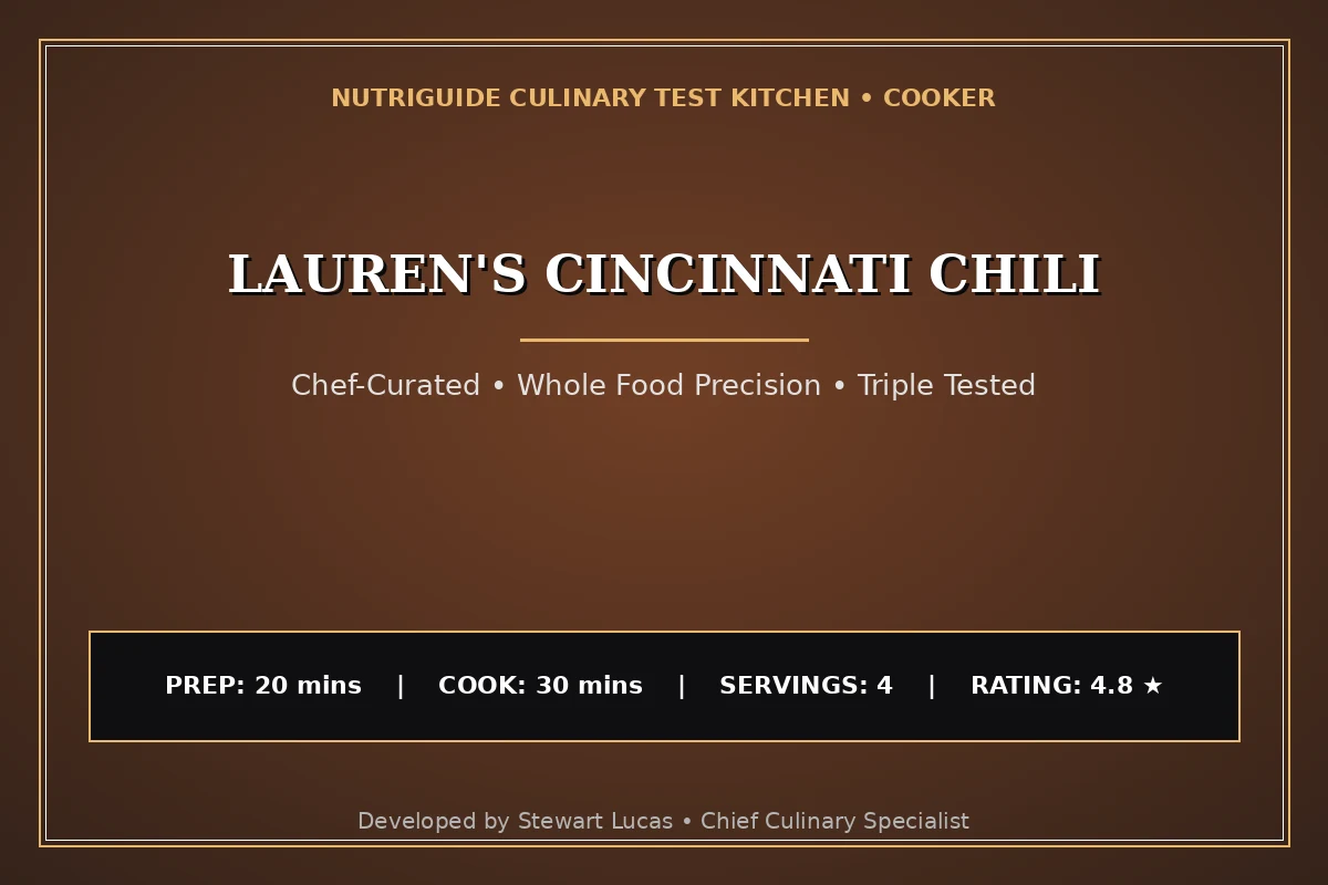 Lauren'S Cincinnati Chili