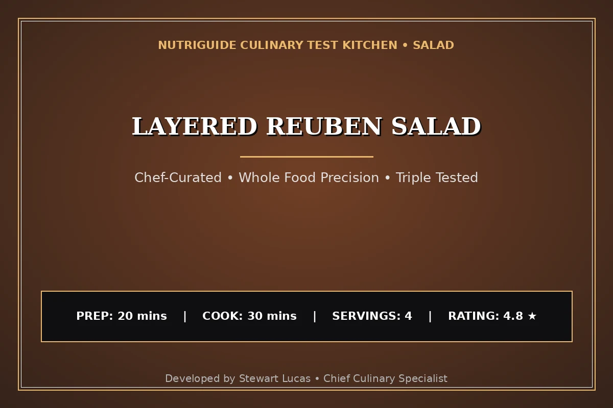 Layered Reuben Salad