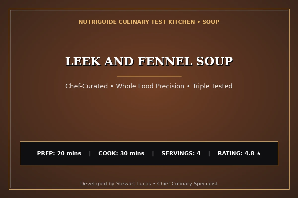 Leek And Fennel Soup