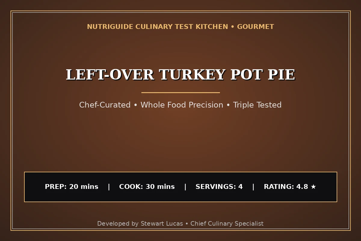 Left-Over Turkey Pot Pie
