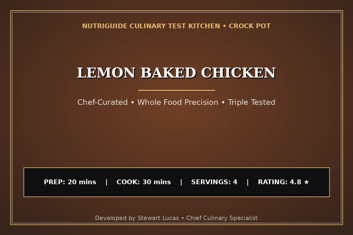 Lemon Baked Chicken